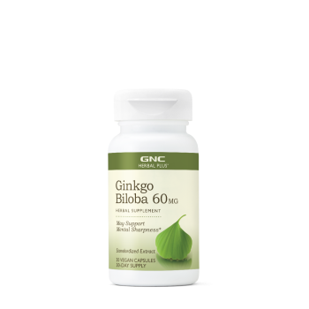 Gnc Herbal Plus Ginkgo Biloba 60 Mg, 30 Cps