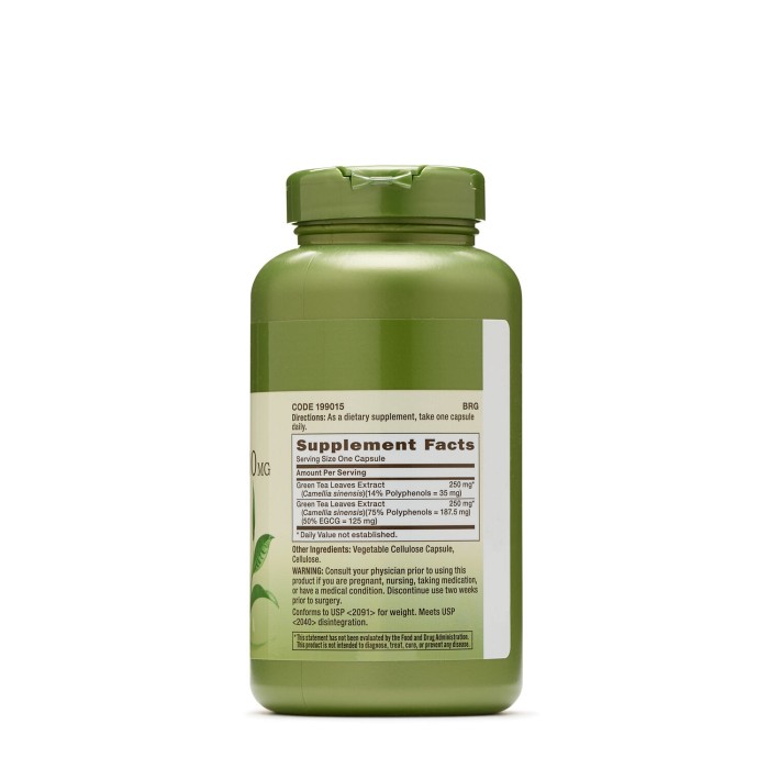 Gnc Herbal Plus Green Tea Complex 500 Mg, Complex De Ceai Verde, 200 Cps Gnc Herbal Plus Green Tea Complex 500 Mg, Complex De Ceai Verde, 200 Cps