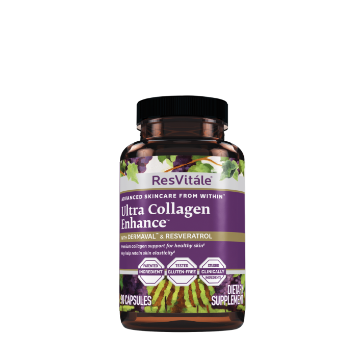 Resvitale Ultra Collagen Enhance, Colagen, 90 Cps Resvitale Ultra Collagen Enhance, Colagen, 90 Cps