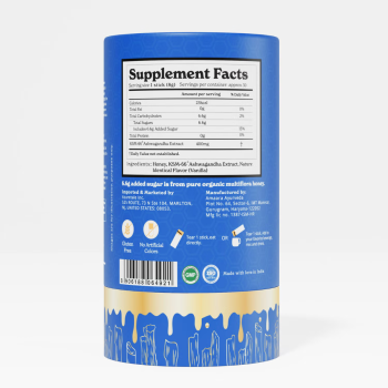 Better Alt Ksm-66 Ashwagandha Honey Sticks, Pliculete De Ashwagandha Si Miere, 30 Pliculete