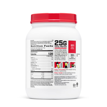 Gnc Pro Performance 100% Whey, Proteina Din Zer Cu Aroma De Banane, Testata Antidoping, 784g