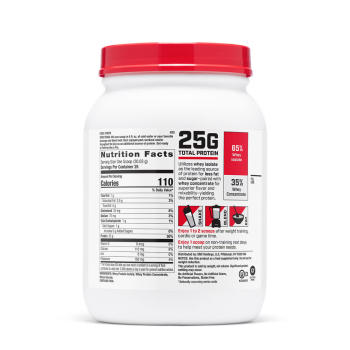 Gnc Pro Performance 100% Whey, Proteina Din Zer Fara Aroma, Testata Antidoping, 750g