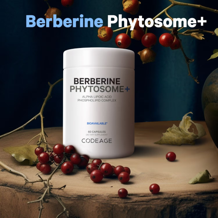 Codeage Berberine Phytosome,formula Pentru Echilibru Glicemic Si Sustinerea Metabolismului Cu Berberina, 60 Cps Codeage Berberine Phytosome,formula Pentru Echilibru Glicemic Si Sustinerea Metabolismului Cu Berberina, 60 Cps