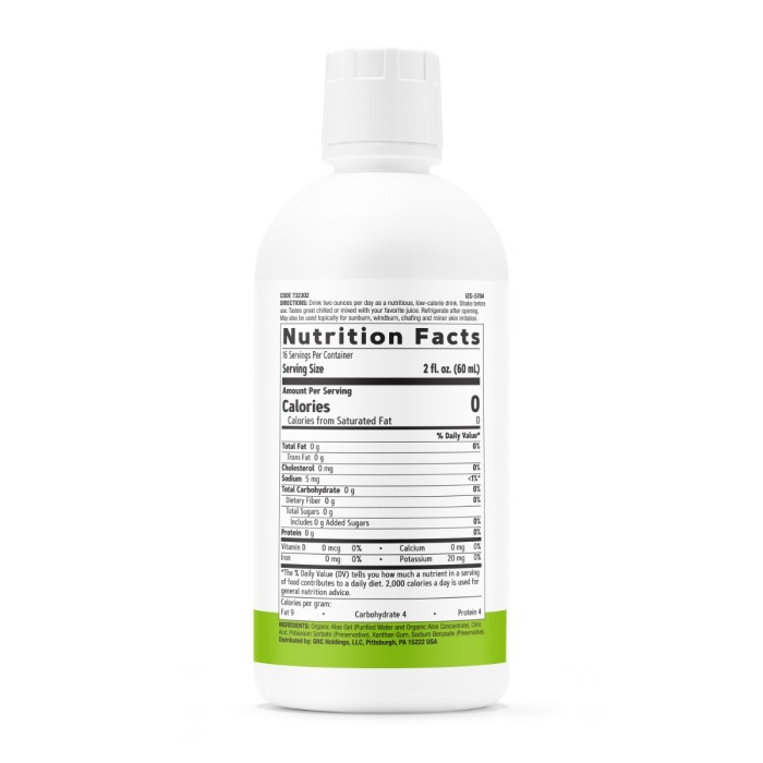 Gnc Superfoods Aloe Vera Gel Organic Fara Aroma, Pentru Digestie, Detoxifiere Si Imunitate, 946 Ml Gnc Superfoods Aloe Vera Gel Organic Fara Aroma, Pentru Digestie, Detoxifiere Si Imunitate, 946 Ml