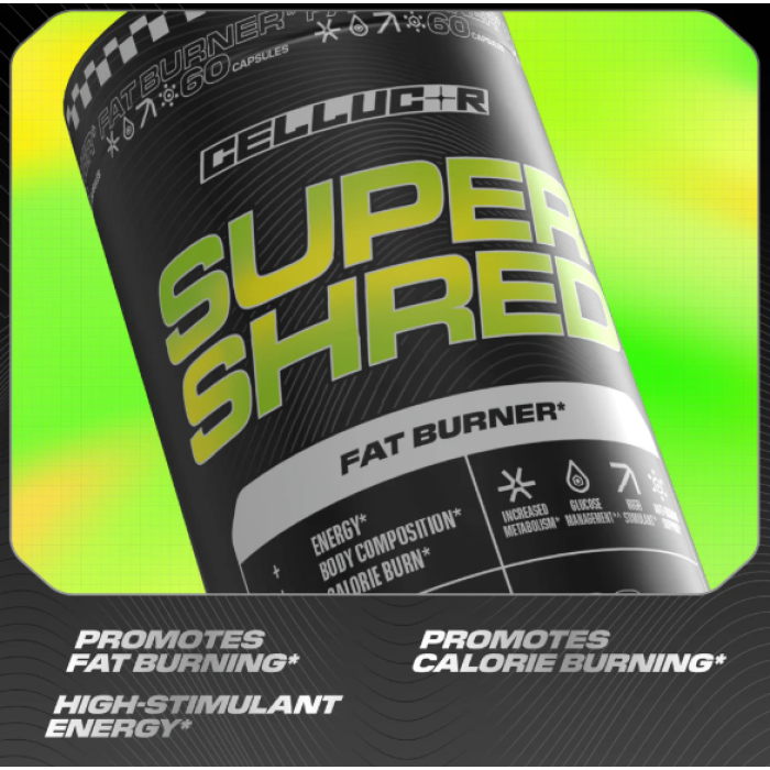 Cellucor Super Shred, Formula Avansata Pentru Arderea Grasimilor, 60 Cps Cellucor Super Shred, Formula Avansata Pentru Arderea Grasimilor, 60 Cps