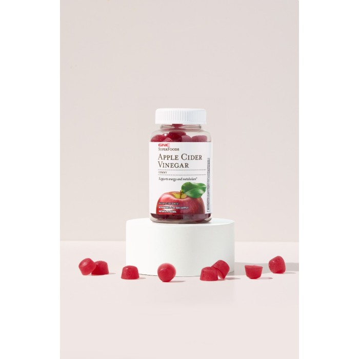 Gnc Superfoods Apple Cider Vinegar, Otet Din Cidru De Mere, 60 Jeleuri Gnc Superfoods Apple Cider Vinegar, Otet Din Cidru De Mere, 60 Jeleuri
