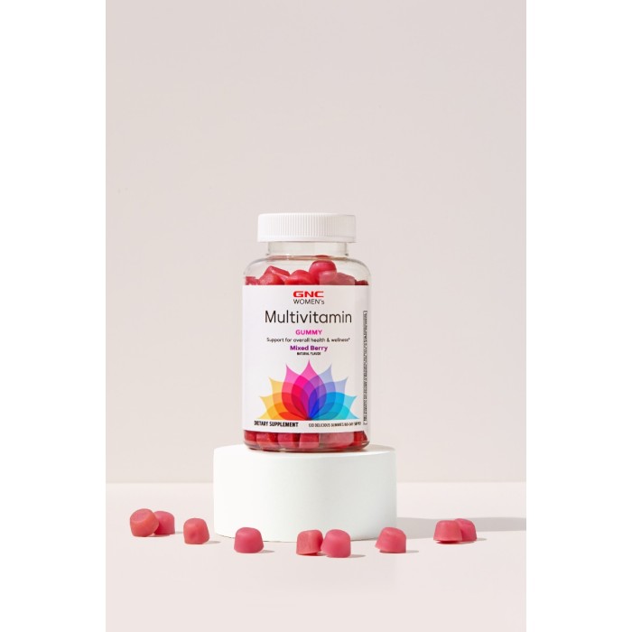 Gnc Women's Complex De Multivitamine Pentru Femei Cu Aroma De Fructe De Padure , 120 Jeleuri Gumate Gnc Women's Complex De Multivitamine Pentru Femei Cu Aroma De Fructe De Padure , 120 Jeleuri Gumate