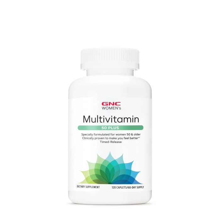 Gnc Women's 50 Plus, Multivitamine Si Minerale Pentru Femei, 120 Cps Gnc Women's 50 Plus, Multivitamine Si Minerale Pentru Femei, 120 Cps