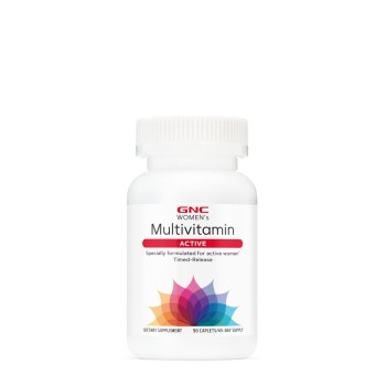 Gnc Women's Multivitamin Active, Complex De Multivitamine Pentru Femei, 90 Tb