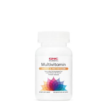 Gnc Women's Multivitamin Energy & Metabolism, Complex De Multivitamine Pentru Femei, 90 Tb