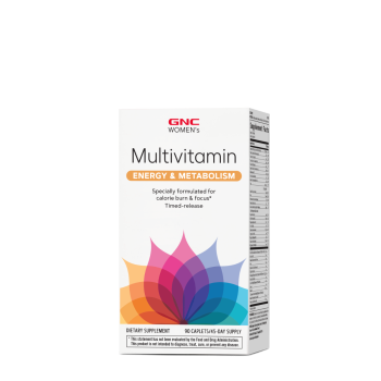Gnc Women's Multivitamin Energy & Metabolism, Complex De Multivitamine Pentru Femei, 90 Tb