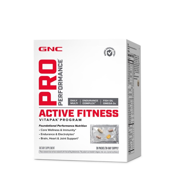 Gnc Pro Performance Active Fitness Vitapak Program, Program Vitapak Pentru Persoane Active, 30 Pachetele Gnc Pro Performance Active Fitness Vitapak Program, Program Vitapak Pentru Persoane Active, 30 Pachetele