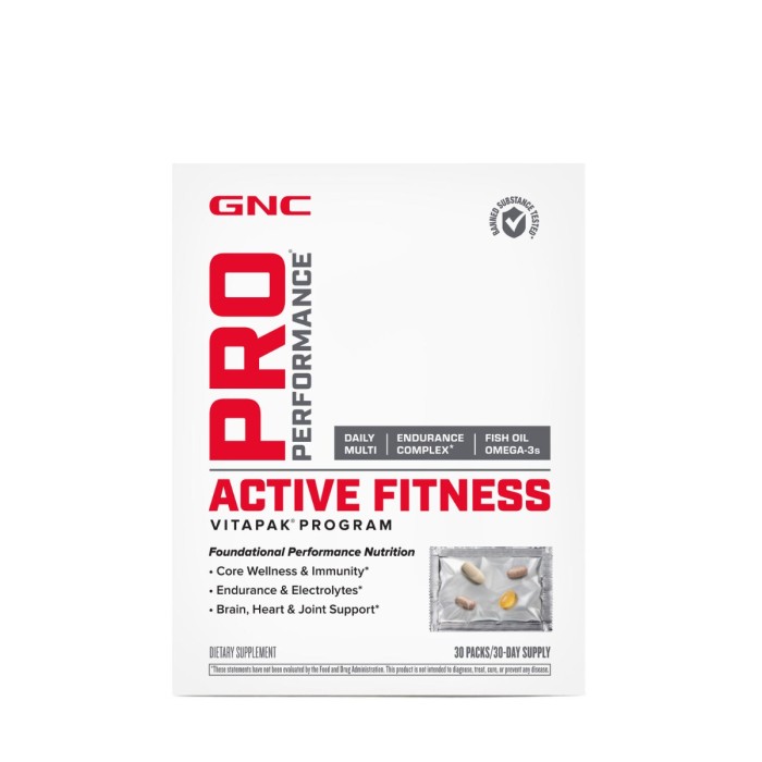 Gnc Pro Performance Active Fitness Vitapak Program, Program Vitapak Pentru Persoane Active, 30 Pachetele Gnc Pro Performance Active Fitness Vitapak Program, Program Vitapak Pentru Persoane Active, 30 Pachetele