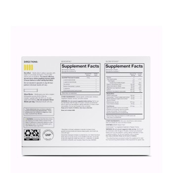 Serovital - Reverse The Signs Of Aging, Formula Pentru Remedierea Semnelor De Imbatranire Cu Lizina, 120 Capsule + 7 Plicuri Glow Sticks