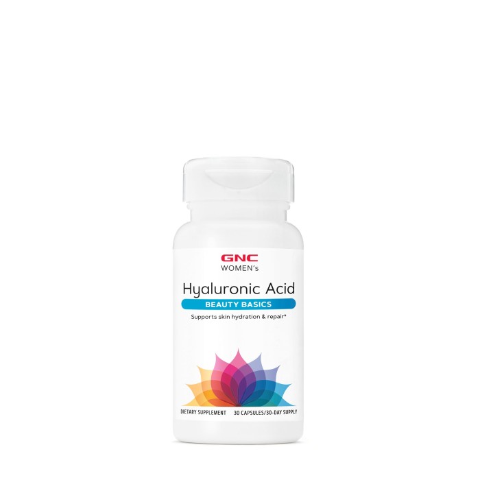Gnc Women's Hyaluronic Acid, Acid Hialuronic, 30 Cps Gnc Women's Hyaluronic Acid, Acid Hialuronic, 30 Cps