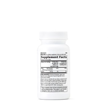 Gnc Acid Folic 1000 Mcg, 100 Tb