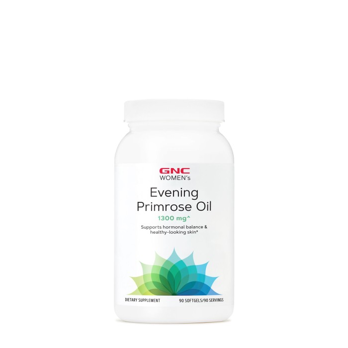 Gnc Women`s Evening Primrose Oil 1300 Mg, Ulei De Luminita Noptii, 90 Cps Gnc Women`s Evening Primrose Oil 1300 Mg, Ulei De Luminita Noptii, 90 Cps