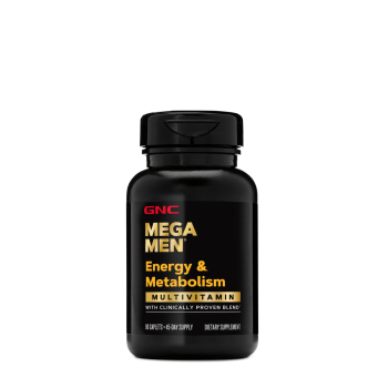 Gnc Mega Men Energy & Metabolism, Complex De Multivitamine Pentru Barbati, Energie Si Metabolism, 90 Tb