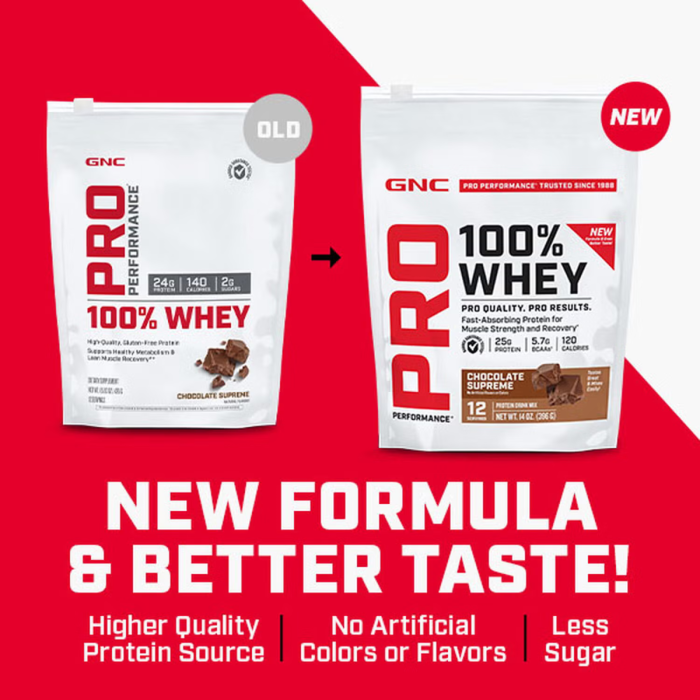 Gnc Pro Performance 100% Whey, Proteina Din Zer Cu Aroma De Vanilie, Testata Antidoping, 369g Gnc Pro Performance 100% Whey, Proteina Din Zer Cu Aroma De Vanilie, Testata Antidoping, 369g