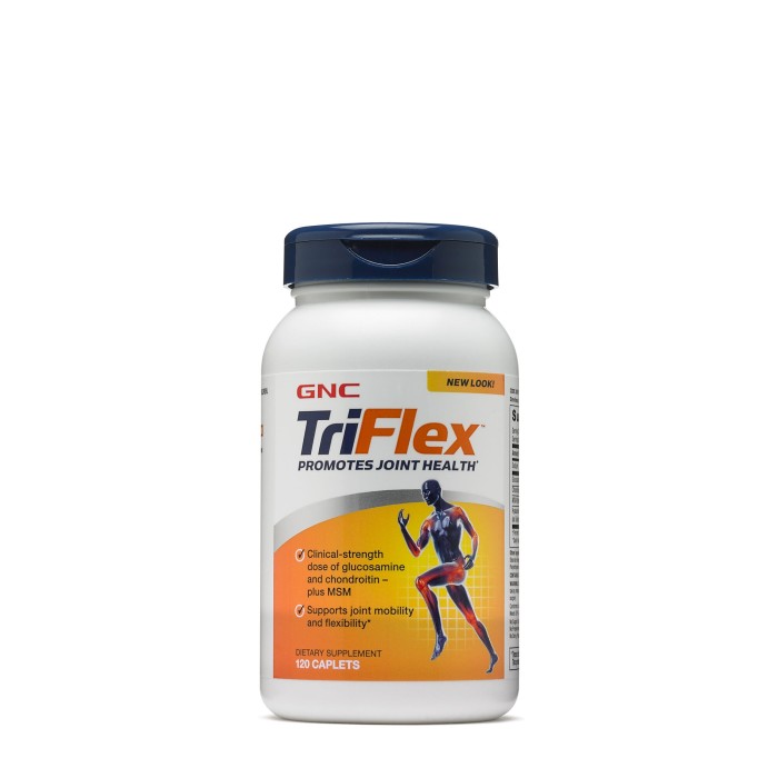 Gnc Triflex, Glucozamina, Msm Si Condroitina Pentru Articulatii Sanatoase, 120 Tb Gnc Triflex, Glucozamina, Msm Si Condroitina Pentru Articulatii Sanatoase, 120 Tb