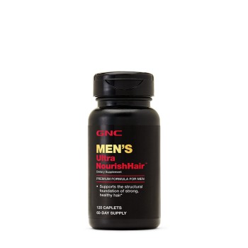 Gnc Men's Ultra Nourishhair, Complex De Multivitamine Pentru Sanatatea Parului, 120 Tb