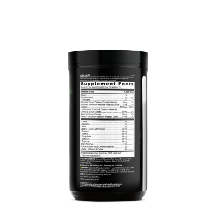Gnc Beyond Raw Precision Amino, Aminoacizi Cu Aroma De Mere, 515 G Gnc Beyond Raw Precision Amino, Aminoacizi Cu Aroma De Mere, 515 G