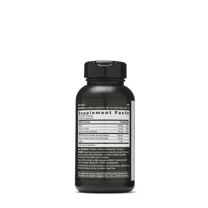 Gnc Men's Saw Palmetto Formula, Extract Din Palmier Pitic, 120 Tb Gnc Men's Saw Palmetto Formula, Extract Din Palmier Pitic, 120 Tb