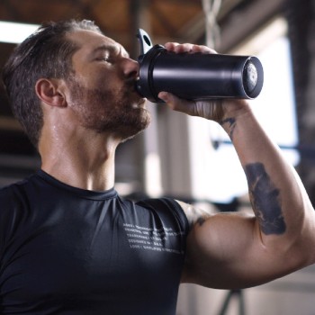 Gnc Blender Bottle Shaker Clasic Black, 800 Ml