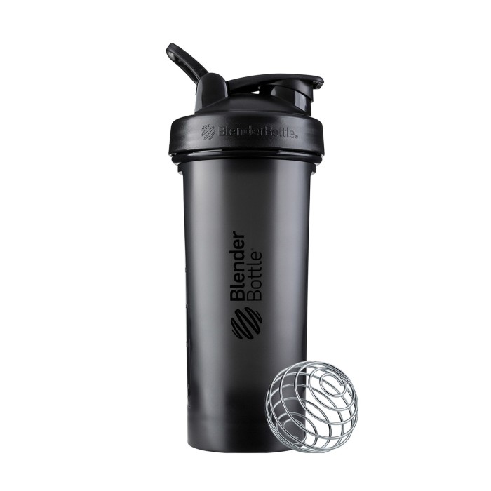 Gnc Blender Bottle Shaker Clasic Black, 800 Ml Gnc Blender Bottle Shaker Clasic Black, 800 Ml