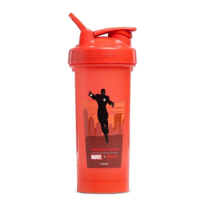 Gnc Blender Bottle Shaker Clasic Iron Man Edition, 828 Ml Gnc Blender Bottle Shaker Clasic Iron Man Edition, 828 Ml