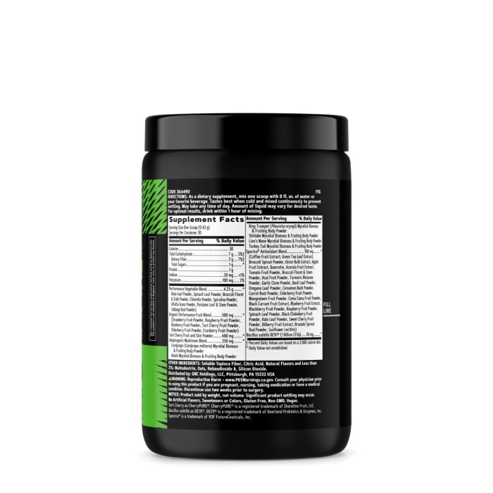 Gnc Amp Amplified Greens Superfoods Performance Blend, Ameste De Super Alimente Verzi Cu Aroma De Limonada Racoritoare, 282.6 G Gnc Amp Amplified Greens Superfoods Performance Blend, Ameste De Super Alimente Verzi Cu Aroma De Limonada Racoritoare, 282.6 G