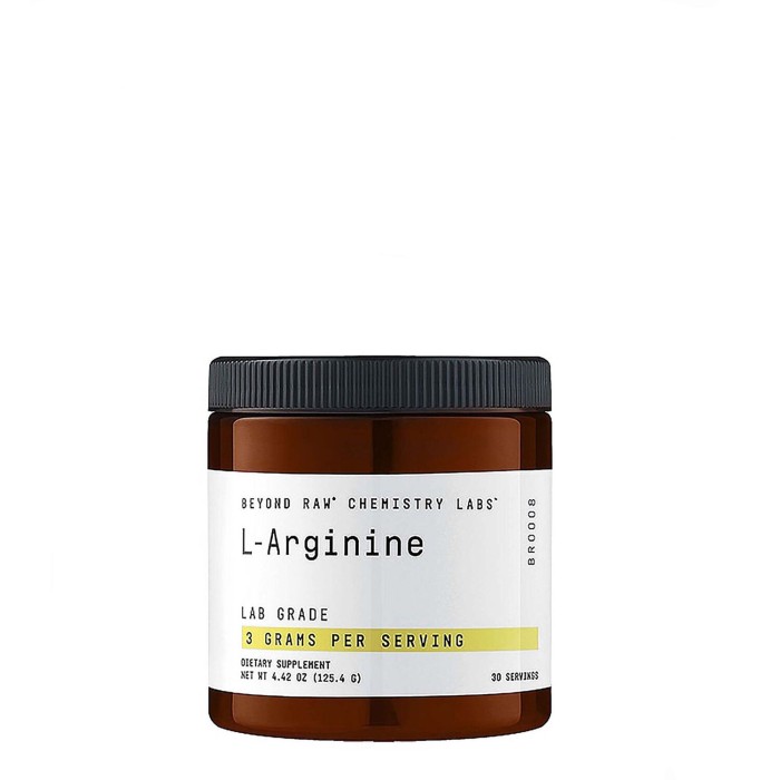 Beyond Raw Chemistry Labs L-arginine, L-arginina, 125.4 G Beyond Raw Chemistry Labs L-arginine, L-arginina, 125.4 G