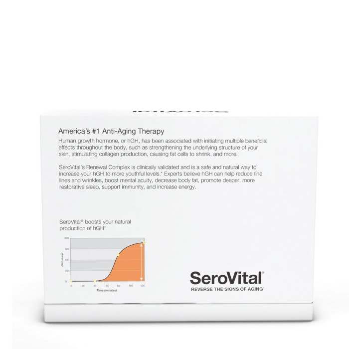 Serovital Reverse The Signs Of Aging, Formula Avansata Pentru Productia Naturala A Hormonului De Crestere Hgh Cu Lizina, 120 Cps Serovital Reverse The Signs Of Aging, Formula Avansata Pentru Productia Naturala A Hormonului De Crestere Hgh Cu Lizina, 120 Cps