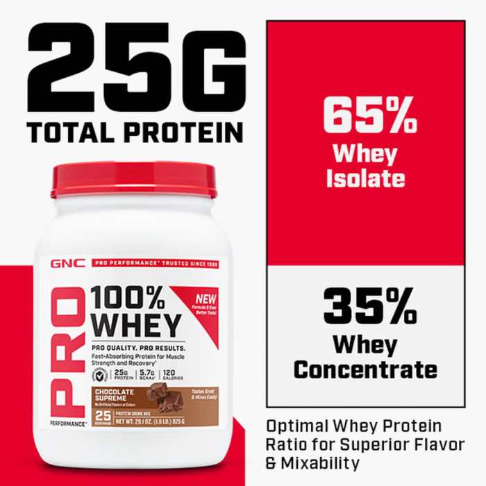 Gnc Pro Performance 100% Whey, Proteina Din Zer Cu Aroma De Capsuni, Testata Antidoping, 775g Gnc Pro Performance 100% Whey, Proteina Din Zer Cu Aroma De Capsuni, Testata Antidoping, 775g