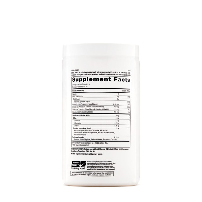 Gnc Pro Performance Essential Amino Complete, Aminoacizi, Cu Aroma De Capsuni Si Banana, 450 G Gnc Pro Performance Essential Amino Complete, Aminoacizi, Cu Aroma De Capsuni Si Banana, 450 G