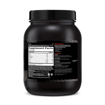 Gnc Amp Sustained Protein Blend Amestec Proteic Cu Aroma De Cereale Cu Scortisoara, 924 G