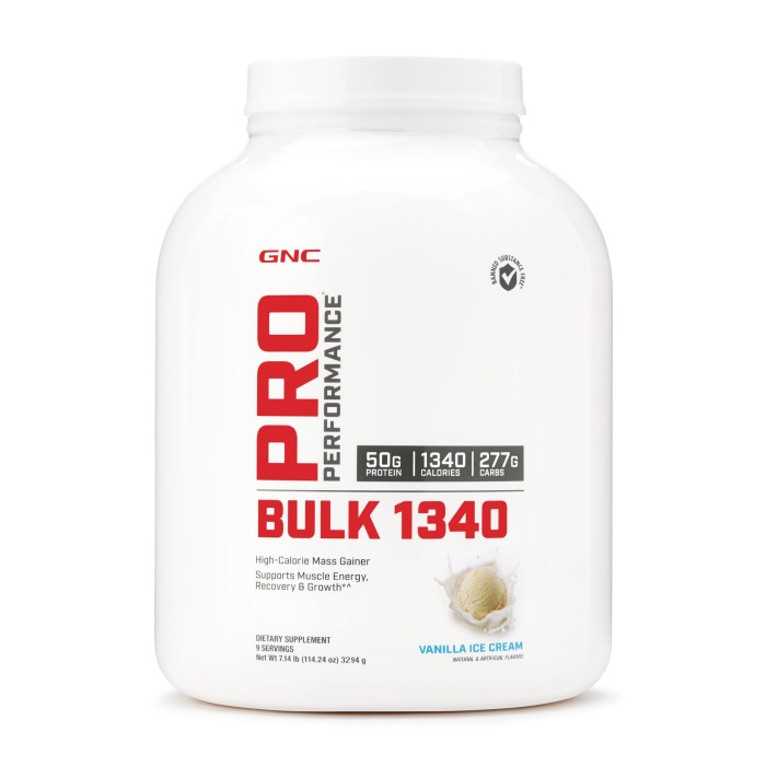 Gnc Pro Performance Bulk 1340, Formula Proteica Pentru Crestere In Greutate, Cu Aroma De Vanilie, Testata Antidoping, 3294 G Gnc Pro Performance Bulk 1340, Formula Proteica Pentru Crestere In Greutate, Cu Aroma De Vanilie, Testata Antidoping, 3294 G
