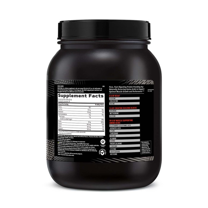 Gnc Amp Pure Isolate, Proteina Izolata Din Zer Cu Aroma De Vanilie, 896 G Gnc Amp Pure Isolate, Proteina Izolata Din Zer Cu Aroma De Vanilie, 896 G