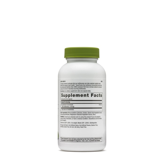 Gnc Superfoods Soy Isoflavone Concentrate, Isoflavone Din Soia, 90 Cps Gnc Superfoods Soy Isoflavone Concentrate, Isoflavone Din Soia, 90 Cps