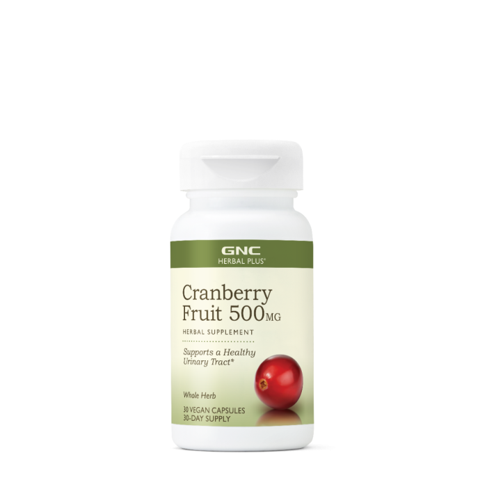 Gnc Herbal Plus Cranberry Fruit 500 Mg, 30 Cps Gnc Herbal Plus Cranberry Fruit 500 Mg, 30 Cps