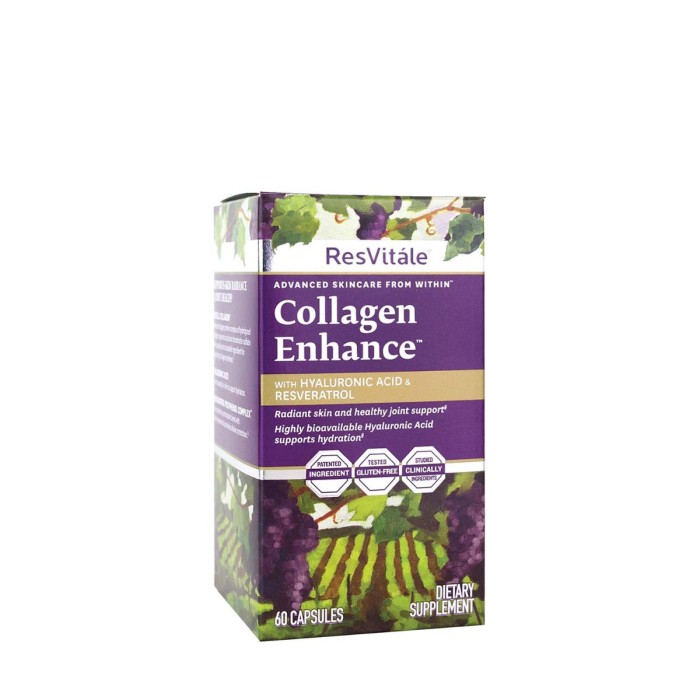 Resvitale Collagen Enhance, Colagen, 60 Cps Resvitale Collagen Enhance, Colagen, 60 Cps