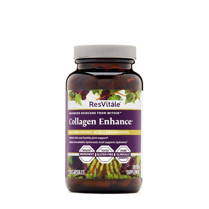 Resvitale Collagen Enhance, Colagen, 120 Cps Resvitale Collagen Enhance, Colagen, 120 Cps