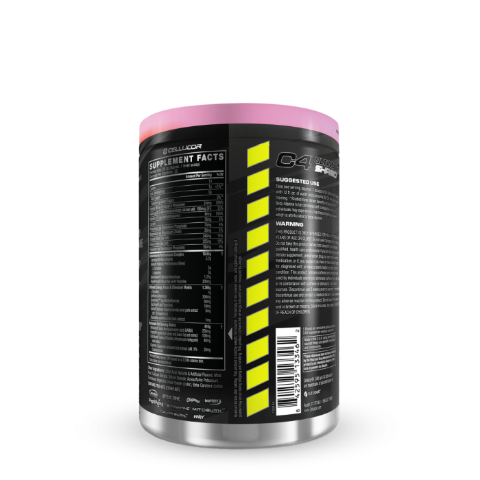 Cellucor C4 Ultimate Shred Pre-workout, Formula Avansata Pentru Definire Cu Aroma De Limonada Roz, 406 G Cellucor C4 Ultimate Shred Pre-workout, Formula Avansata Pentru Definire Cu Aroma De Limonada Roz, 406 G