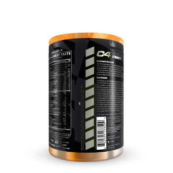 Cellucor C4 Ultimate Strength Pre-workout Orange Popsicle, Formula Pre-antrenament Pentru Forta Si Performanta Cu Aroma De Portocale, 574 G