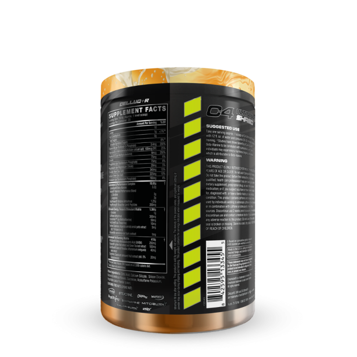 Cellucor C4 Ultimate Shred Pre-workout Orange Cream, Formula Pre-antrenament Pentru Performanta Si Arderea Grasimilor Cu Aroma De Portocale, 392 G Cellucor C4 Ultimate Shred Pre-workout Orange Cream, Formula Pre-antrenament Pentru Performanta Si Arderea Grasimilor Cu Aroma De Portocale, 392 G