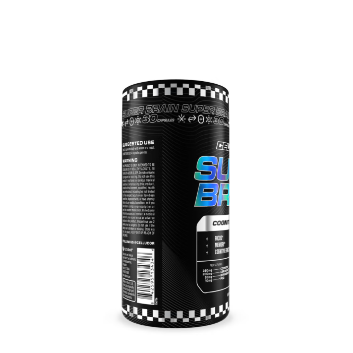 Cellucor Super Brain Cognitive Booster, Formula Avansata Pentru Imbunatatirea Performantei Cognitive, 30 Cps Cellucor Super Brain Cognitive Booster, Formula Avansata Pentru Imbunatatirea Performantei Cognitive, 30 Cps