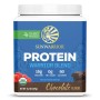 Sunwarrior Plant-based Organic Protein, Proteina Organica Vegana, Cu Aroma De Ciocolata, 375 G