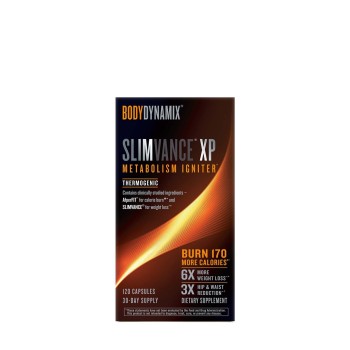 Bodydynamix Slimvance Xp Metabolism Igniter, Termogenic, 120 Cps