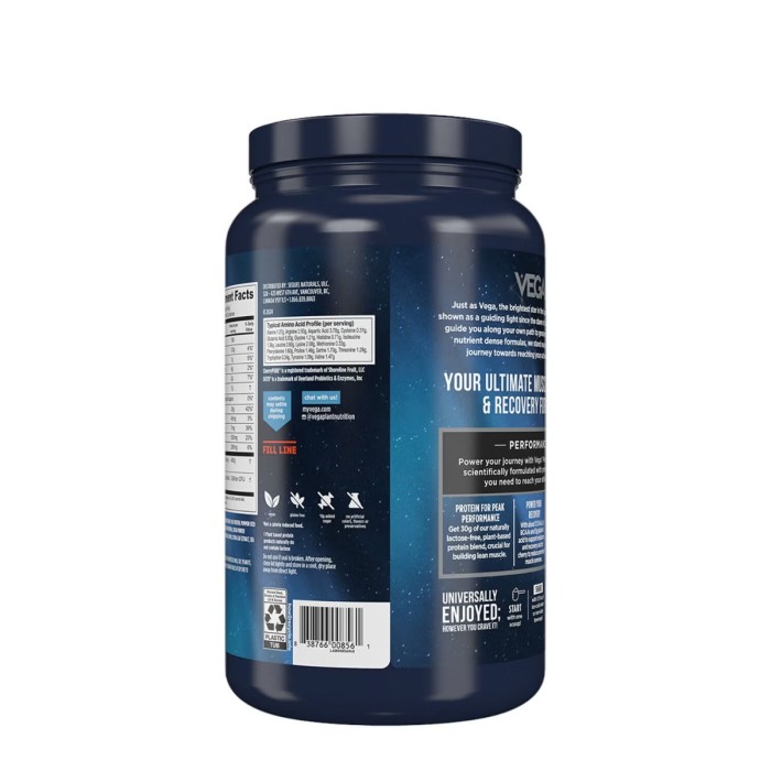 Vega Sport Premium Protein, Proteina Vegetala, Cu Aroma De Ciocolata, 837 G Vega Sport Premium Protein, Proteina Vegetala, Cu Aroma De Ciocolata, 837 G