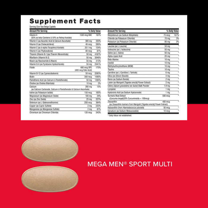 Gnc Mega Men Sport Vitapak Program, Complex De Multivitamine Pentru Barbati Vitapak, 30 Pachetele Gnc Mega Men Sport Vitapak Program, Complex De Multivitamine Pentru Barbati Vitapak, 30 Pachetele